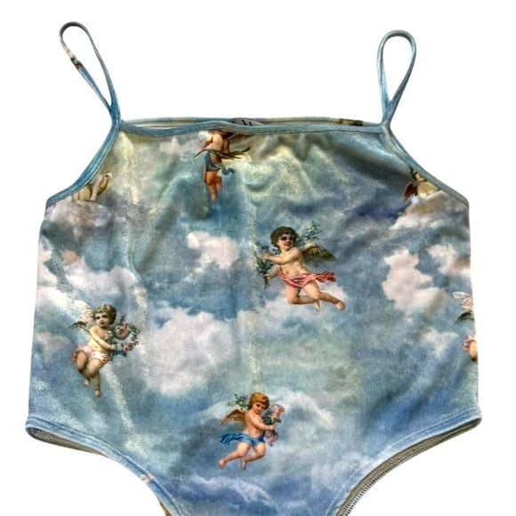 Motel Blue Bodysuit - Picture 2 of 7